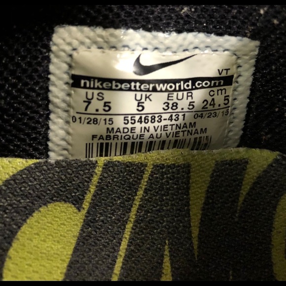 Nike Women’s Lunarlon Running Shoes size 7.5 - Picture 7 of 7